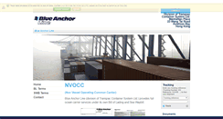 Desktop Screenshot of blueanchorline.com